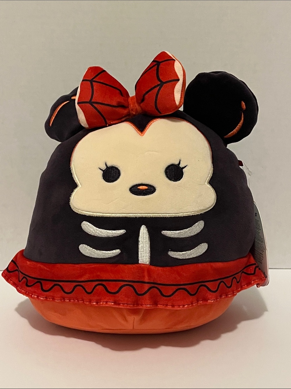 Disney Minnie Mouse Halloween Plush - Black, Orange, Cream & Red